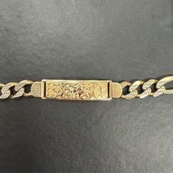 ID Style bracelet 14k 43.9grams