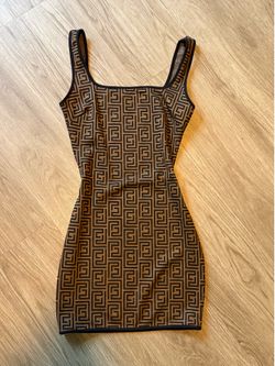 Black and brown dress size small