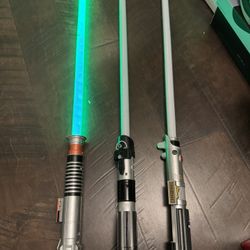 Star wars lightsaber (1 works plus 2 needs wire check)