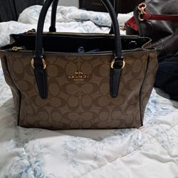 Authentic Coach Handbag 