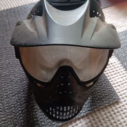 Paintball Mask And Set Up