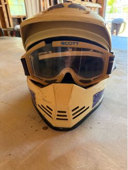 Vintage Yamaha Helmet