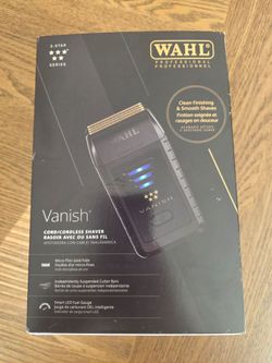 Wahl Professional 5 Star Vanish Shaver - Brand New open Box