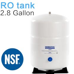 NEW 2.8 Gallon RO Water Storage Tank for Reverse Osmosis System NSF Certificated Brand