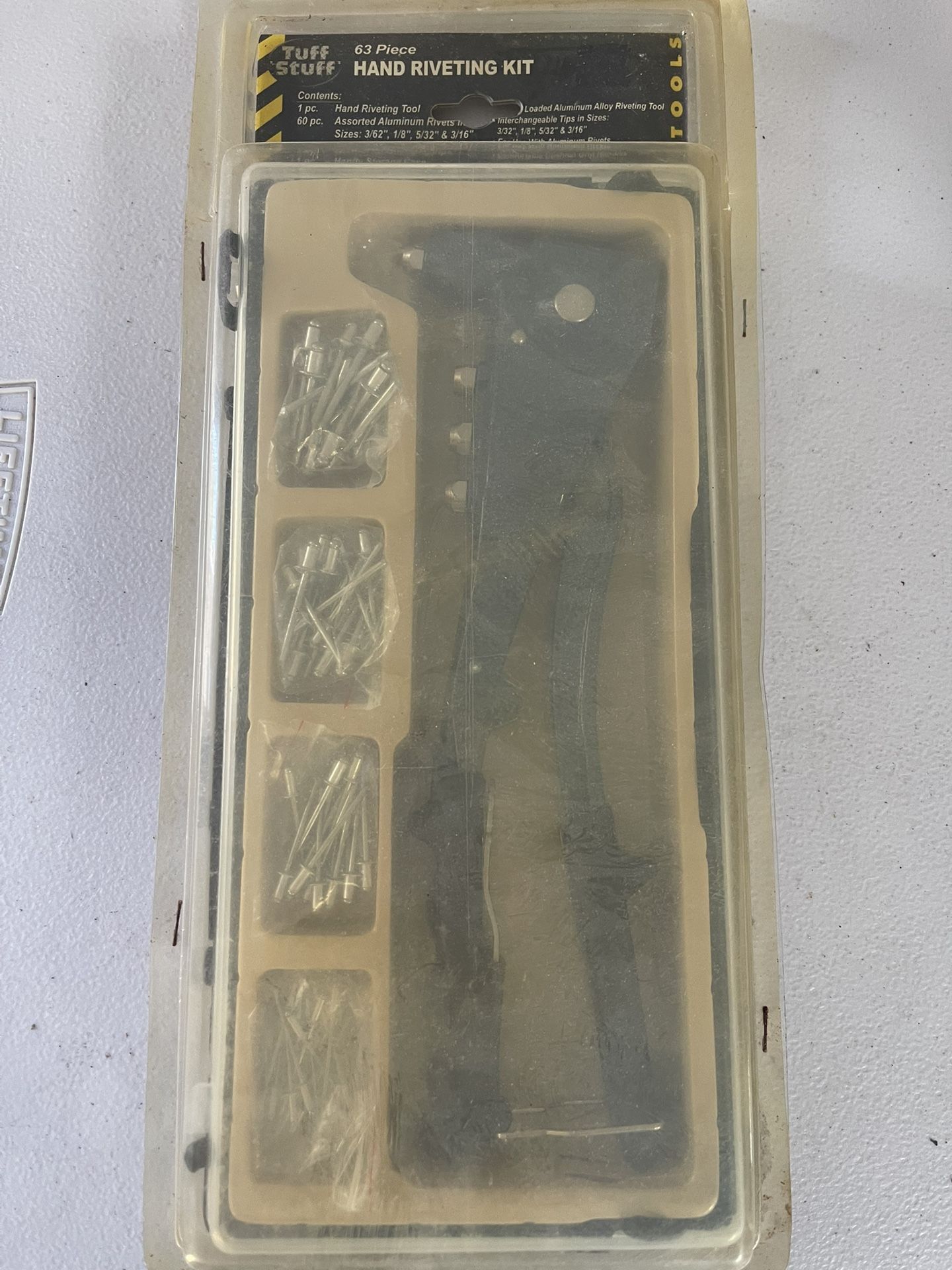 Tuff Stuff Hand Riveting Kit-Never Opened