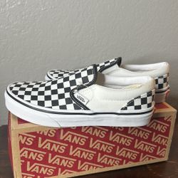 Vans size top 3 slip on