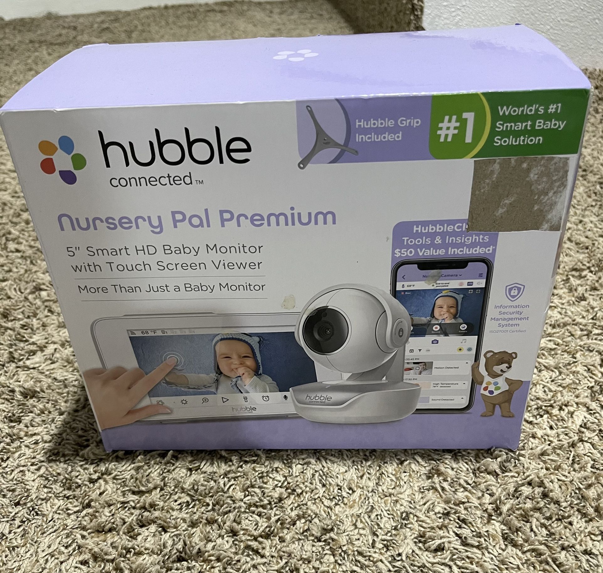 Hubble Nursery Pal Premium Baby Monitor