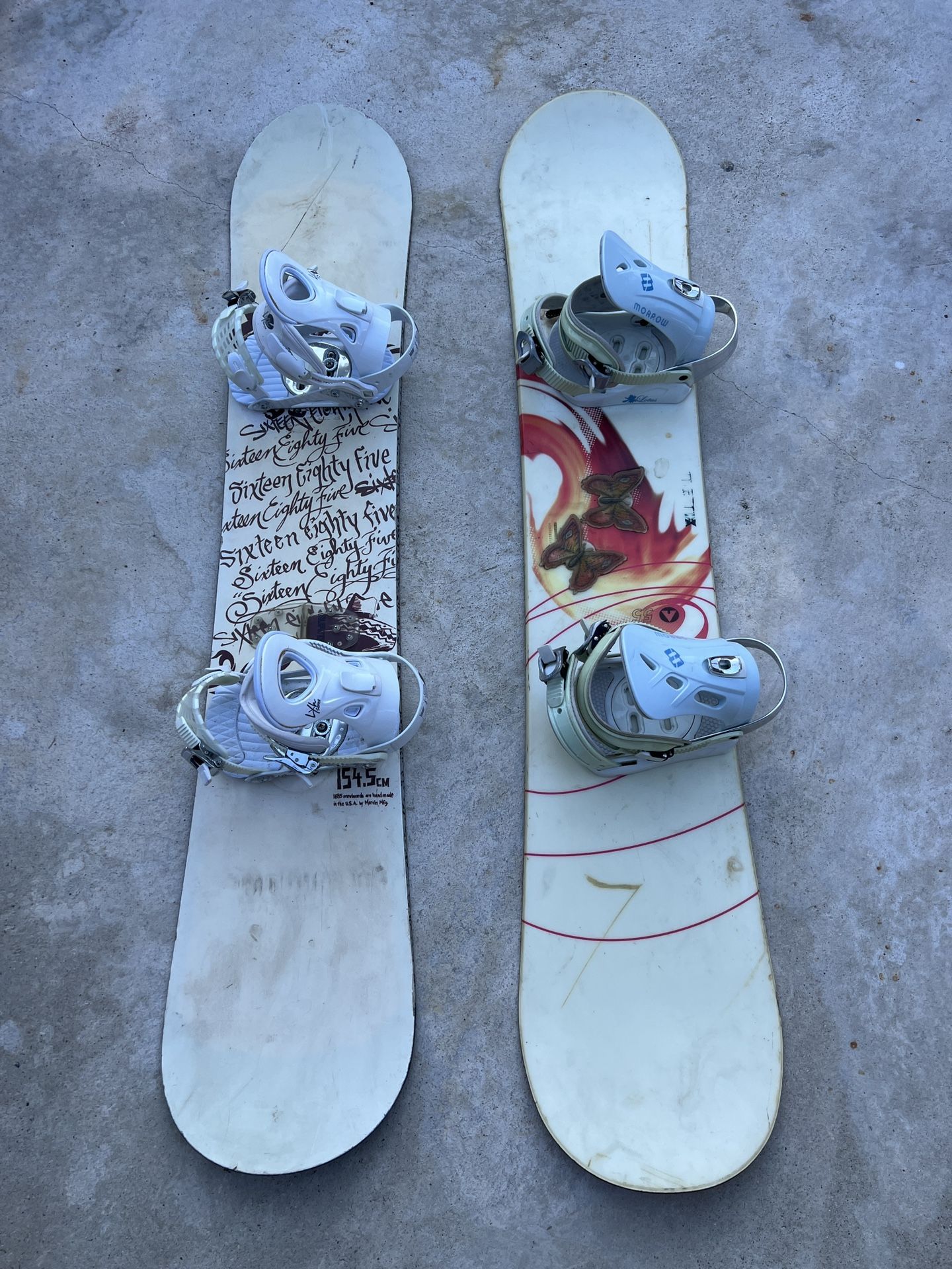 155cm Snowboards