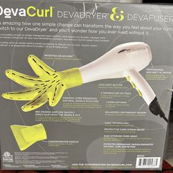 “NewDevaCurl DevaDryer Devafuser” Hair Dryer