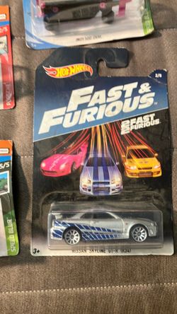 New in package Fast and Furious Nissan Skyline.