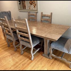 Dining Table 6 Chairs