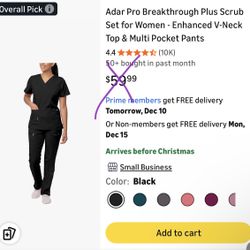 *NEW* Adar Pro Women's Scrub Set  