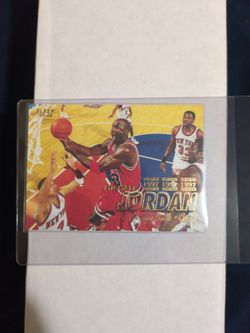 Michael Jordan Basketball Card