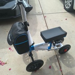 Knee Scooter Brand New With Large Front Wheels 