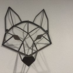 3D Metal Fox