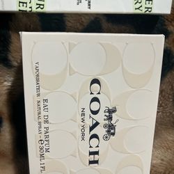 Coach and Burberry perfume bundle