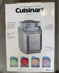Cuisinart 70PI Ice Cream Maker $90.00