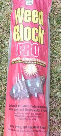 4" x 120"  Easy Gardener Weed Block PRO Premium Landscape Fabric