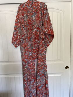 Vintage Japanese Kimono, Made In Japan