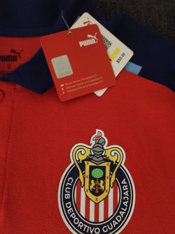 PUMA CHIVAS DE GUADALAJARA CASUALS TRAVEL POLO SHIRT 2023/24