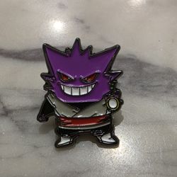 Pokemon Gengar DBZ Vegeta Black’ Enamel Pin
