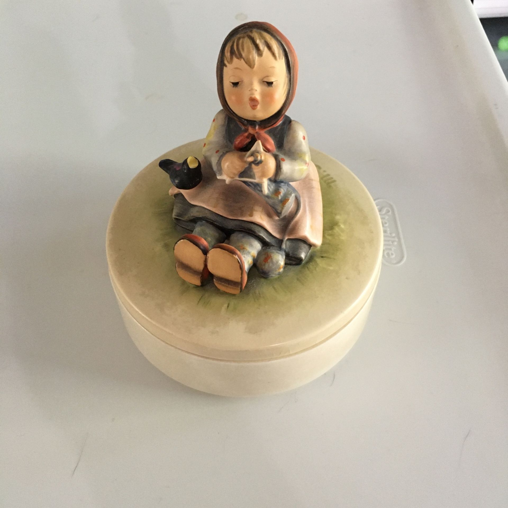 Collectible Hummel Candy Dish 1969