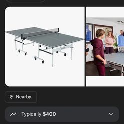 Ping Pong Table Tennis Table