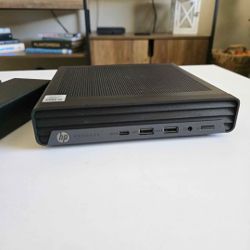 HP ProDesk 600 G6 micro pc, windows 11pro
