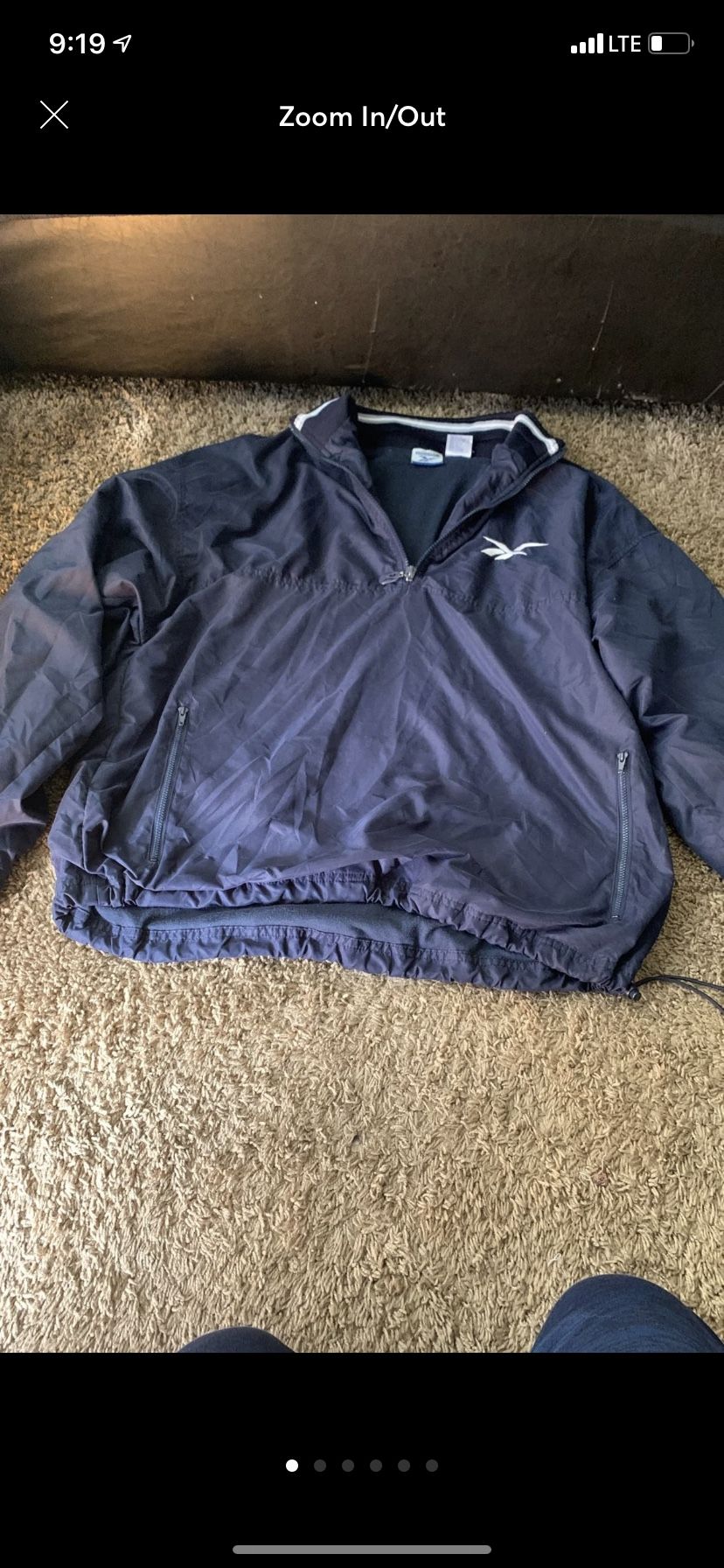Vintage Reebok jacket sz m in good condition