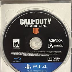 Call of Duty: Black Ops 4 PS4 Used