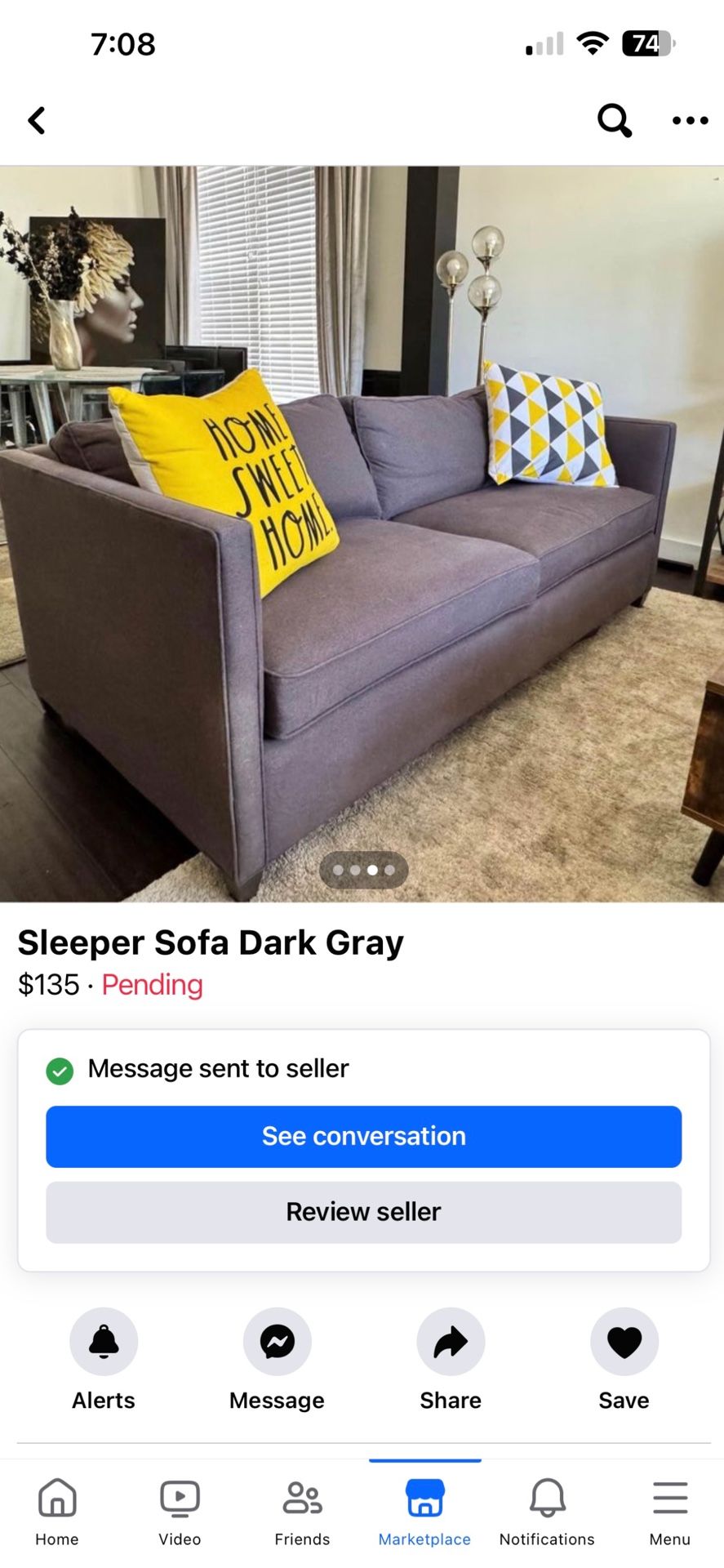 Pull Out Bed / Couch