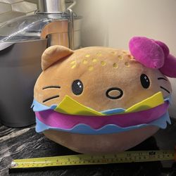 Hello Kitty Burger plushie