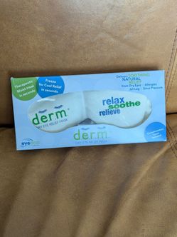 Eyeeco D.E.R.M. Dry Eye Relief Mask, brand new