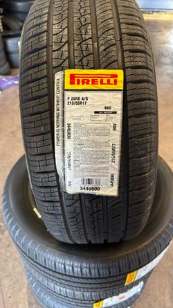 Pirelli P Zero 215/55/17 New Tires 215-55-17