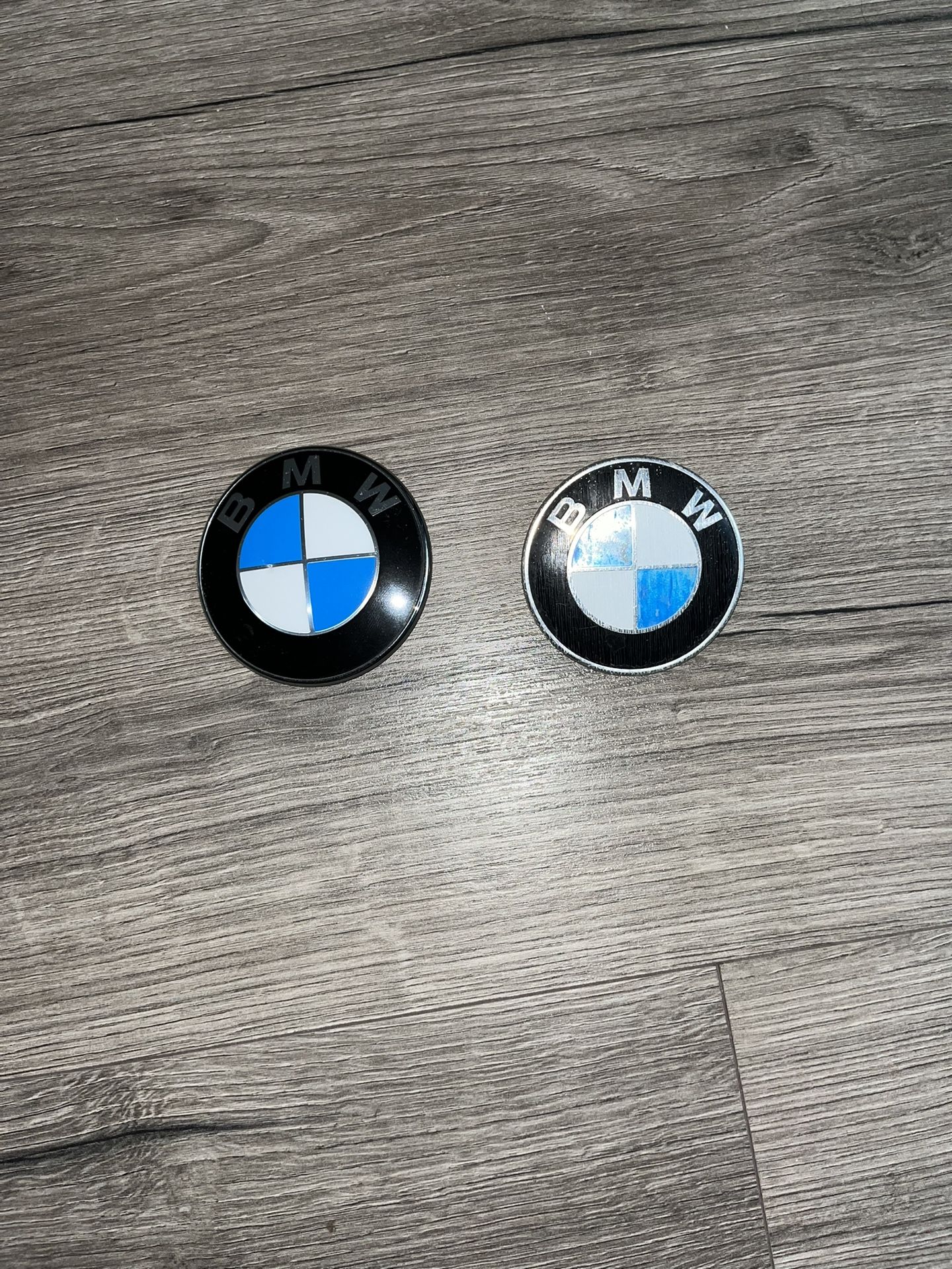 bmw hood and trunk emblem