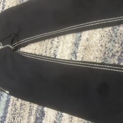 TRUE RELIGION SUPER T FLEECE PANTS & HOODIE (SMALL)