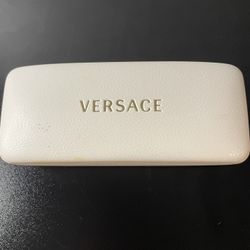 Versace White Designer Luxury Sunglasses Hrs Shell Case
