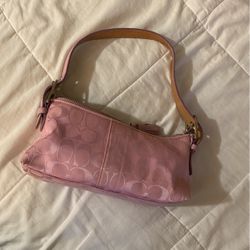 Pink Coach Bag - $40
