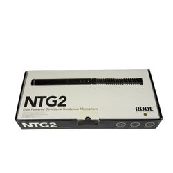 Rode NTG2 Dual Powered Directional Condenser Shotgun Microphone ~ Brand New