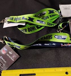 Seattle Seahawks superbowl LX keychain