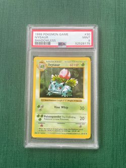 1999 psa 9 shadowless ivysaur