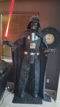 Darth Vader Home Depot Animated Figure click on pictures to see full view