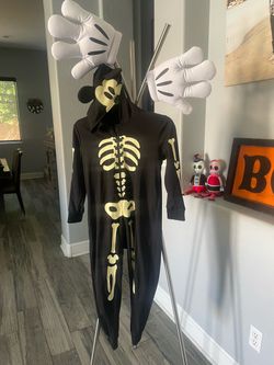 Disney Mickey Skeleton Costume