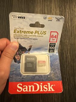 SanDisk Extreme Plus 64GB microSDXC Card