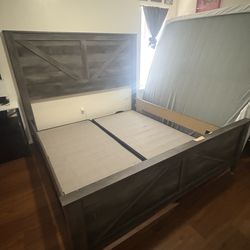 King bed frame