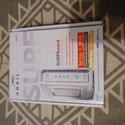 Arris Router And Modem...good Condition 