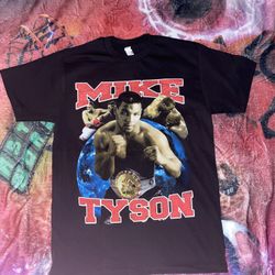 Mike Tyson Shirt Size Medium 