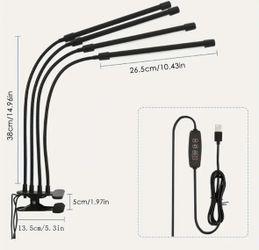 BRAND NEW  Multi-head LED Indoor Plant Light 