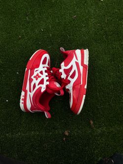 Louis Vuitton LV Skate Sneakers Red White