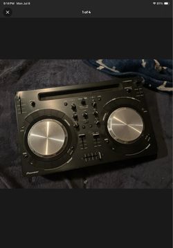 Pioneer DDJ-WeGO3-K Black DJ Controller 2-Deck USB Compact Mixer Tested Working